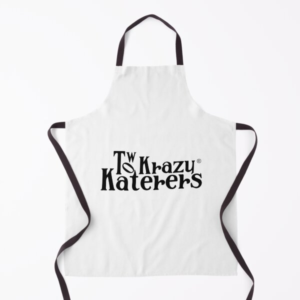 Item preview, Two Krazy Katerers Black Monochromatic Logo designed and sold by Tromler.