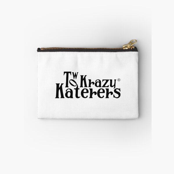 Item preview, Two Krazy Katerers Black Monochromatic Logo designed and sold by Tromler.