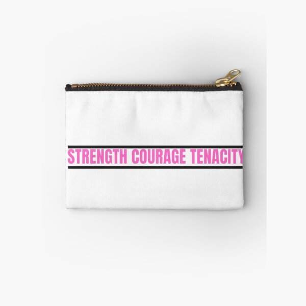 Item preview, Strength Courage Tenacity - Motivational Art designed and sold by MathoDzns.