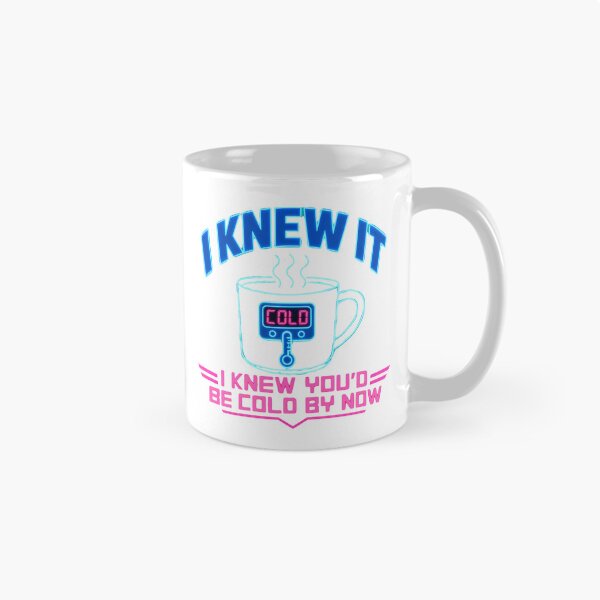 Item preview, Cold By Now Coffee Synthwave Quote For Office Humor designed and sold by chattsuede.