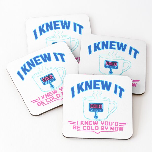 Item preview, Cold By Now Coffee Synthwave Quote For Office Humor designed and sold by chattsuede.