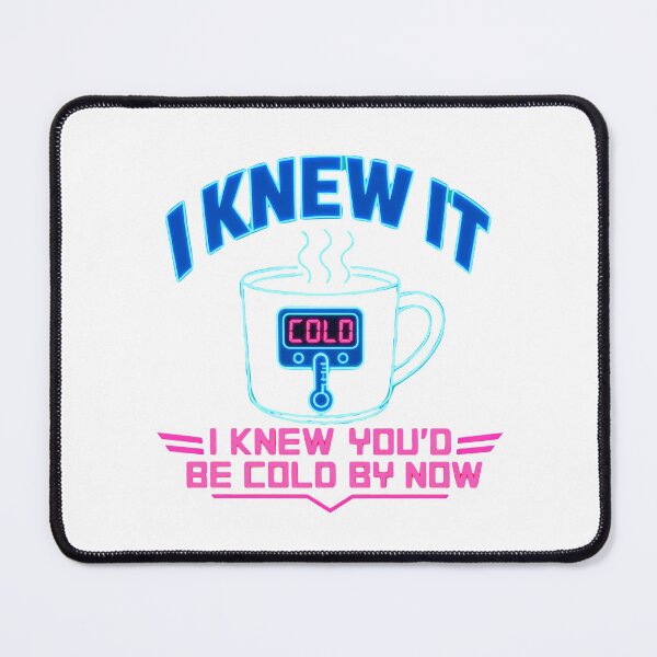 Item preview, Cold By Now Coffee Synthwave Quote For Office Humor designed and sold by chattsuede.