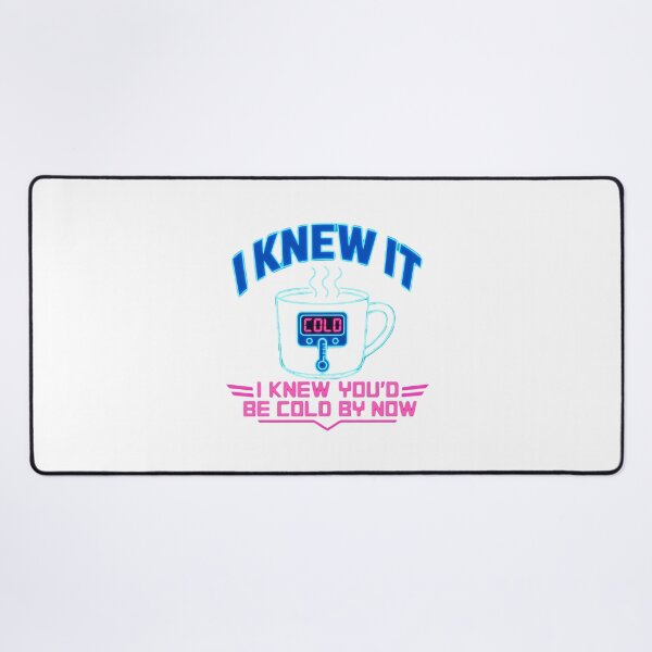 Item preview, Cold By Now Coffee Synthwave Quote For Office Humor designed and sold by chattsuede.