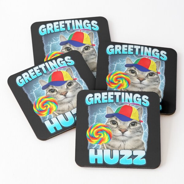Item preview, greetings huzz designed and sold by itswallcraft.