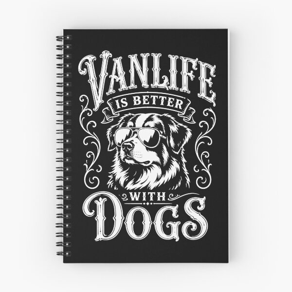Item preview, VANLIFE Is Better With Dogs Australian Shepherd Van Life Adventure Design designed and sold by VANLIFE..
