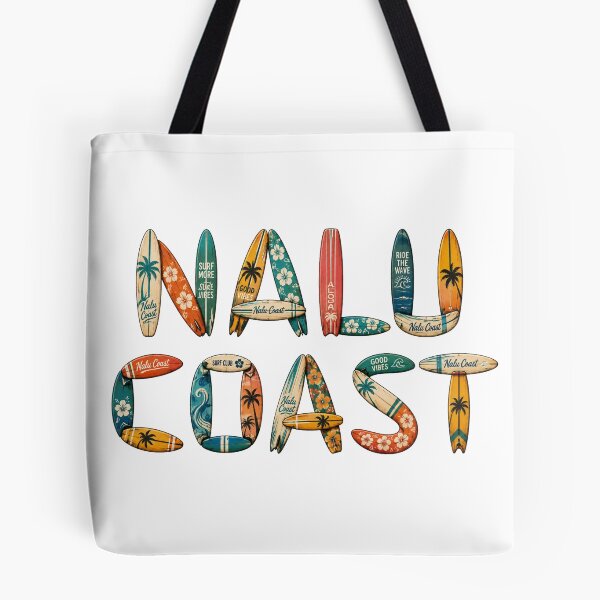 Item preview, Nalu Coast Surfboard Lettering | Hawaiian Surf Style | Beach Design  designed and sold by Nalu Coast.