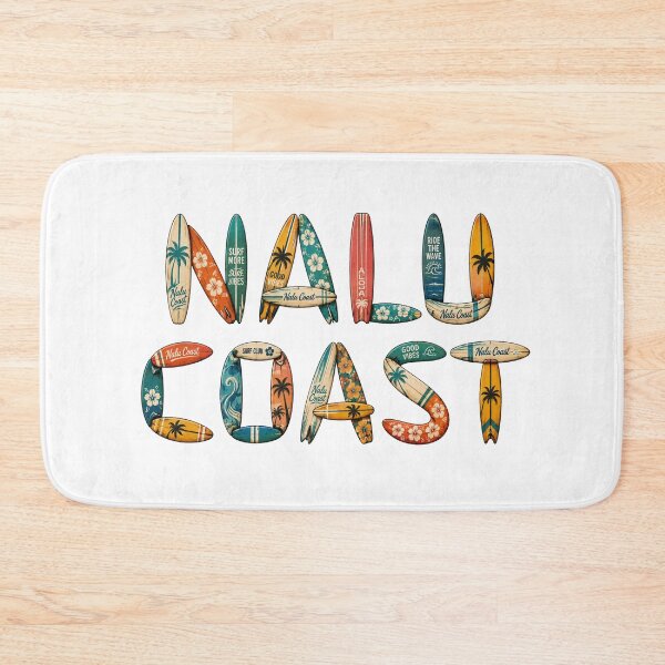 Item preview, Nalu Coast Surfboard Lettering | Hawaiian Surf Style | Beach Design  designed and sold by Nalu Coast.