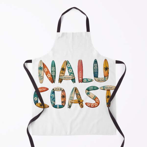 Item preview, Nalu Coast Surfboard Lettering | Hawaiian Surf Style | Beach Design designed and sold by Nalu Coast.