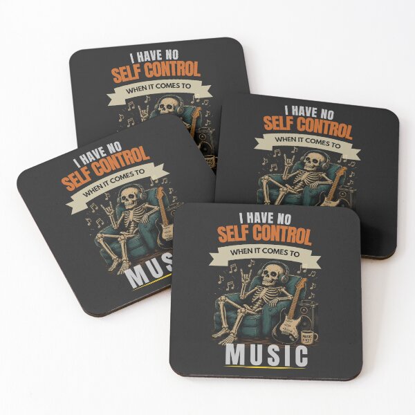 Item preview, I Have No Self Control When It Comes To Music Funny Guitar Shirt designed and sold by Joyful-Pixel.