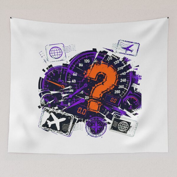 Item preview, Mystery Speedometer Travel Collage Grunge Car Lover designed and sold by chattsuede.