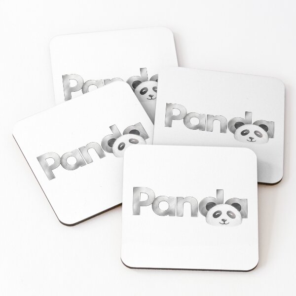 Item preview, Elegant Metallic Panda Logo – Minimalist Animal Design for Modern Style designed and sold by Psycho-Crazy.