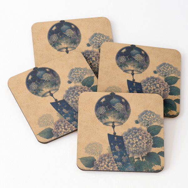 Item preview, Hydrangea Wind Chime Serenity designed and sold by  Silent Japan Studio.