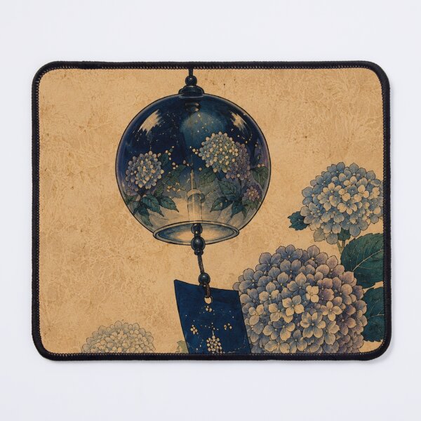 Item preview, Hydrangea Wind Chime Serenity designed and sold by Silent Japan Studio.