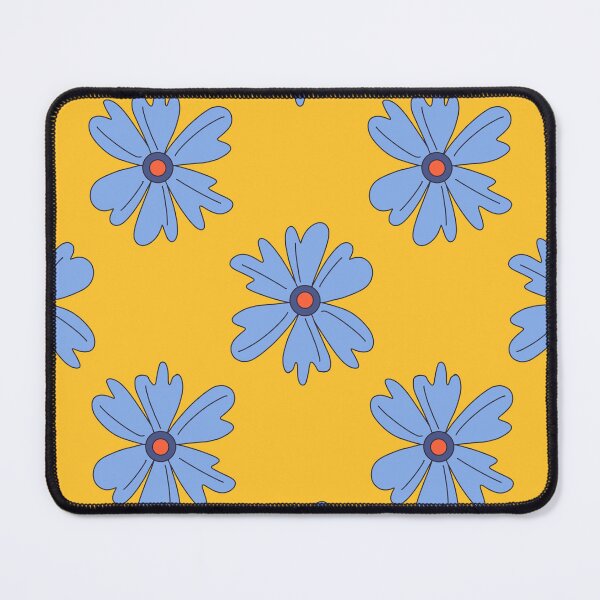 Item preview, Yellow cornflower pattern designed and sold by KernKreations.
