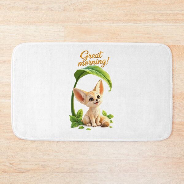 Item preview, Leaflight Joy: The Great Morning Fennec designed and sold by BlissBlvdShop.