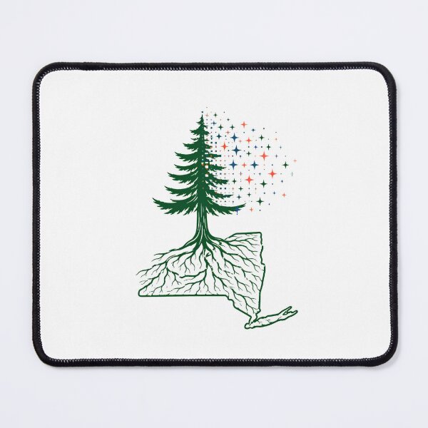 Item preview, New York Pine Roots Whimsical Nature Lover designed and sold by chattsuede.