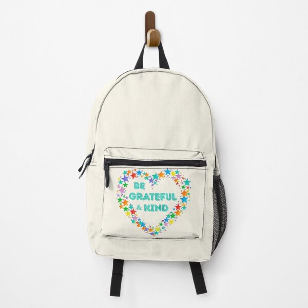 Item preview, Be Grateful and Kind ( turquoise ) – Colorful Star Heart Design designed and sold by D-Islamic.