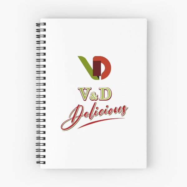 Item preview, V and D Delicious Red and Green Cursive Logo designed and sold by Tromler.