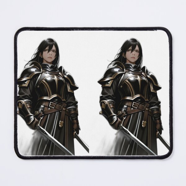 Item preview, Fantasy - Video Game Character, Black and Gold Armor designed and sold by AnimeShin.