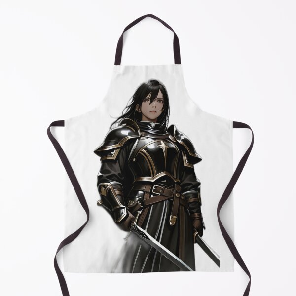 Item preview, Fantasy - Video Game Character, Black and Gold Armor designed and sold by AnimeShin.