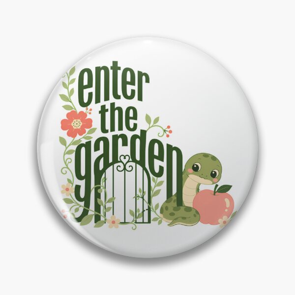 Item preview, Enter The Garden Of Eden Serpent Apple Whimsical designed and sold by chattsuede.