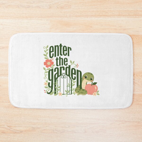 Item preview, Enter The Garden Of Eden Serpent Apple Whimsical designed and sold by chattsuede.