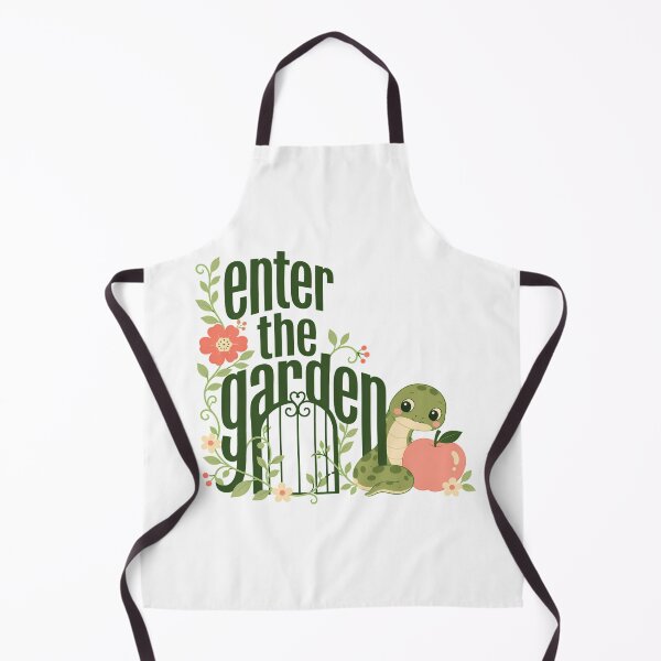 Item preview, Enter The Garden Of Eden Serpent Apple Whimsical designed and sold by chattsuede.