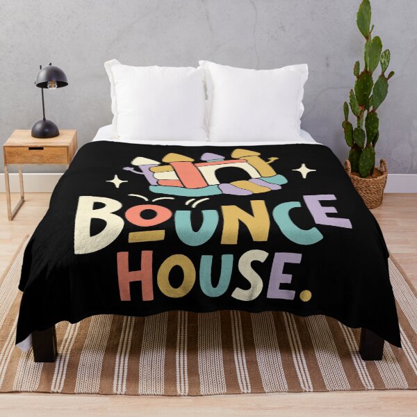 Item preview, Bounce House Fun for Kids Birthday Party Adventures designed and sold by FreshVibe Prints.