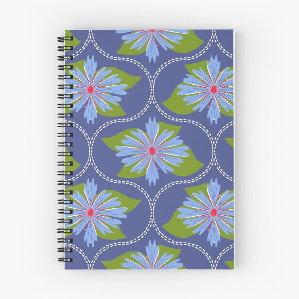Item preview, Cornflower Ogee pattern designed and sold by KernKreations.