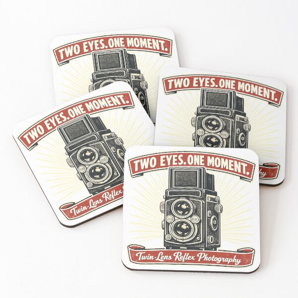 Item preview, Two Eyes One Moment – Vintage Twin-Lens Reflex Camera designed and sold by Past in Threads.