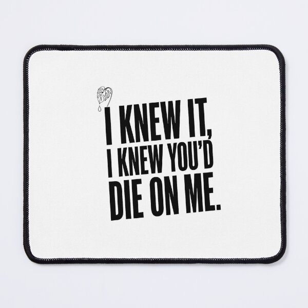 Item preview, Houseplant Killer Quote I Knew It Plant Death designed and sold by chattsuede.