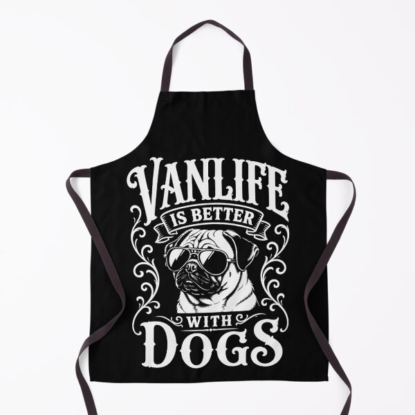 Item preview, Copy of VANLIFE Is Better With Dogs PUG Van Life Adventure Design designed and sold by VANLIFE..