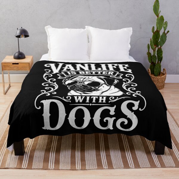 Item preview, Copy of VANLIFE Is Better With Dogs PUG Van Life Adventure Design designed and sold by VANLIFE..