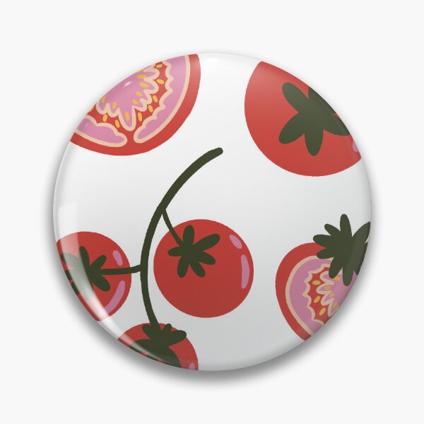 Item preview, tomato sticker pack designed and sold by KitschByKate.