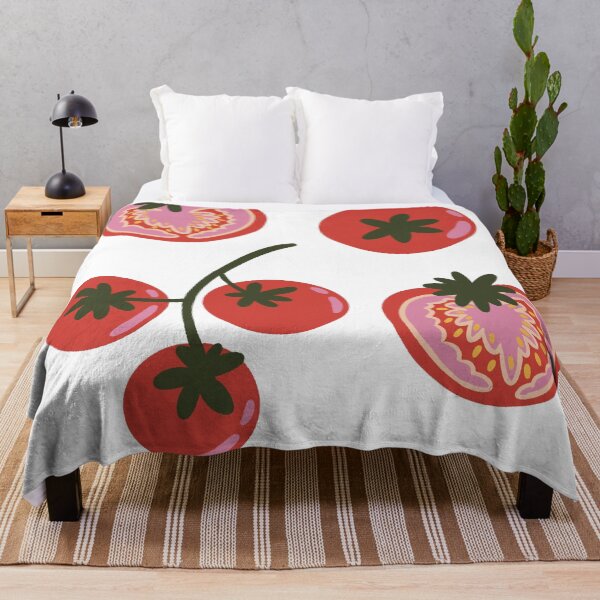 Item preview, tomato sticker pack designed and sold by KitschByKate.
