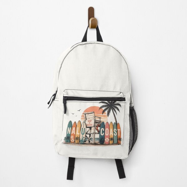 Item preview, Nalu Coast Lifeguard Tower | Retro Surf Beach Design | Tropical Surf Art designed and sold by Nalu Coast.