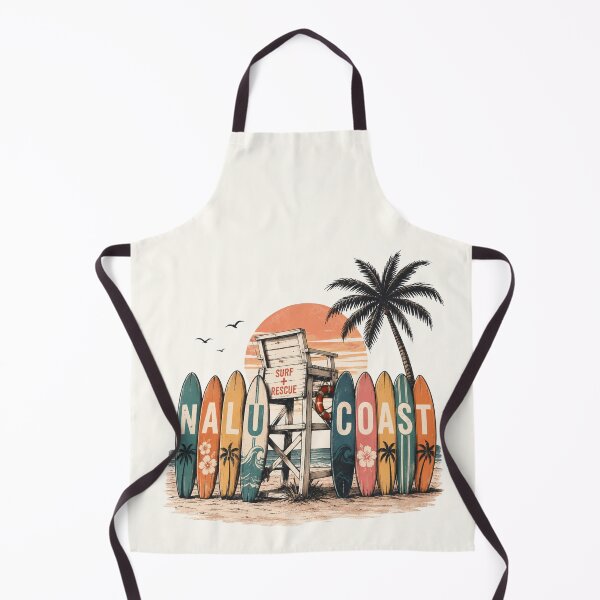 Item preview, Nalu Coast Lifeguard Tower | Retro Surf Beach Design | Tropical Surf Art designed and sold by Nalu Coast.