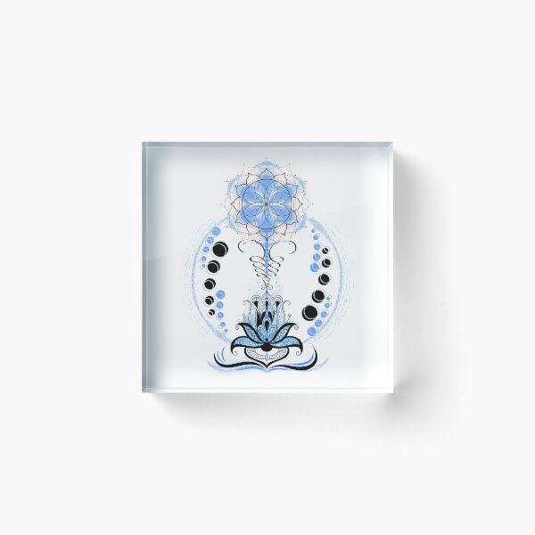 Item preview, Lotus and geometry  designed and sold by InasTees.