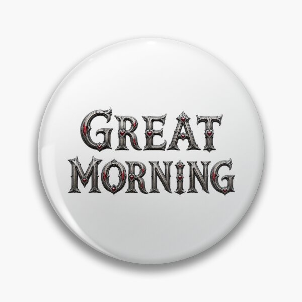 Item preview, Ironheart Dawn: A Great Morning Greeting designed and sold by BlissBlvdShop.