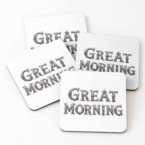 Item preview, Ironheart Dawn: A Great Morning Greeting designed and sold by BlissBlvdShop.