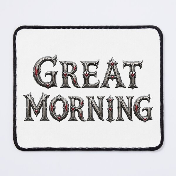 Item preview, Ironheart Dawn: A Great Morning Greeting designed and sold by BlissBlvdShop.
