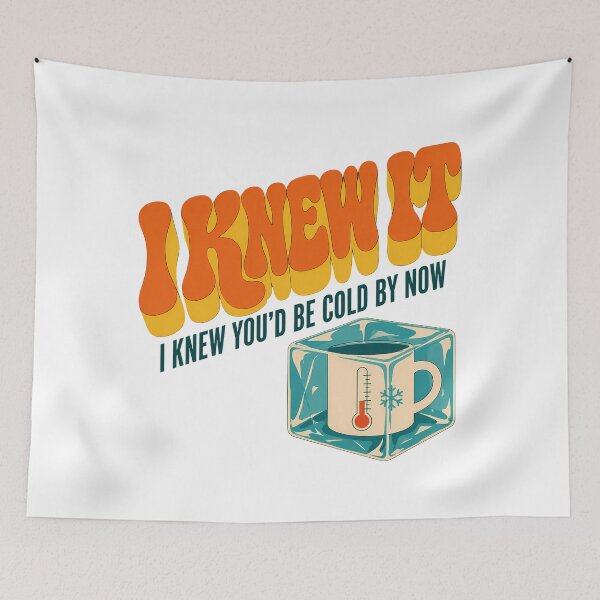 Item preview, You'd Be Cold By Now 70s Groovy Coffee Humor designed and sold by chattsuede.