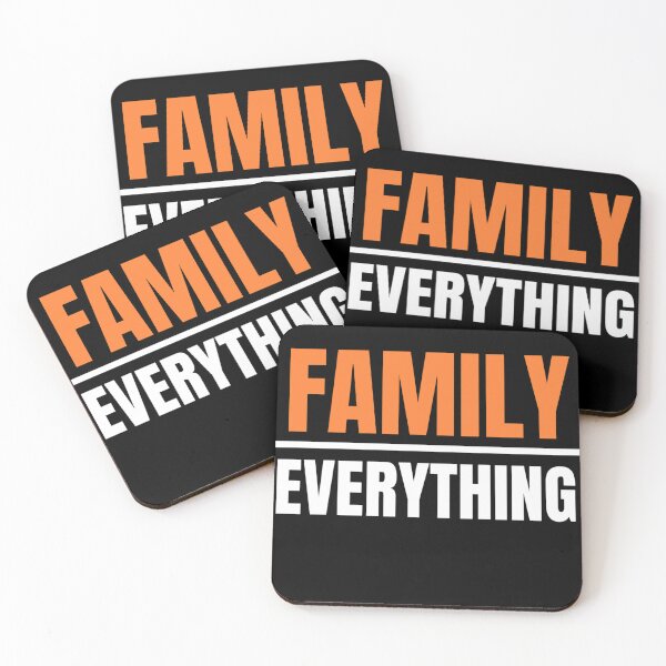 Item preview, Family Over Everything Bold Typography Design designed and sold by Iambuzze.