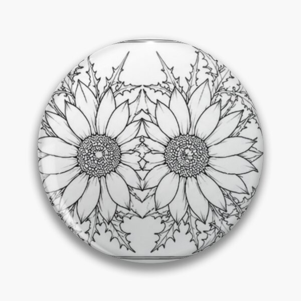 Item preview, Sunflower coloring  designed and sold by Natural Nature Unnaturally .