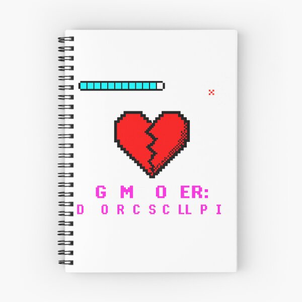 Item preview, Game Over Divorce Player 2 8-Bit Heartbreak designed and sold by chattsuede.