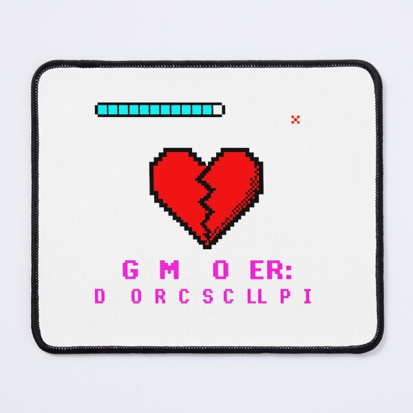 Item preview, Game Over Divorce Player 2 8-Bit Heartbreak designed and sold by chattsuede.