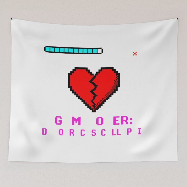 Item preview, Game Over Divorce Player 2 8-Bit Heartbreak designed and sold by chattsuede.