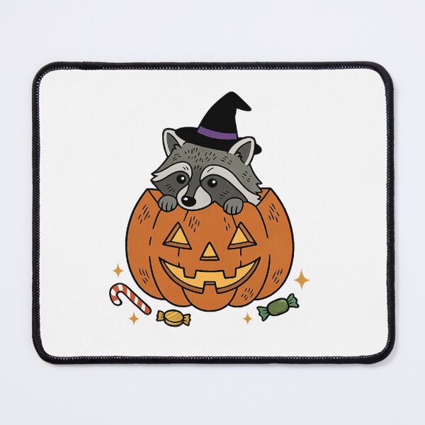 Item preview, Witchy Raccoon Pumpkin designed and sold by LuloCreative.