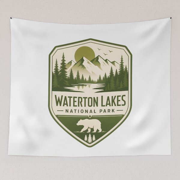 Item preview, Waterton Lakes National Park (NP) designed and sold by FrontierCosmic.
