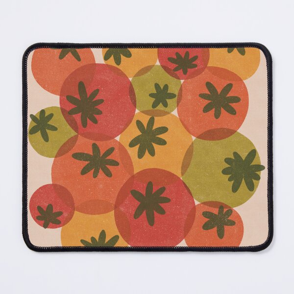 Item preview, tomato lino print drawing designed and sold by KitschByKate.